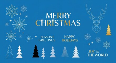 Merry Christmas and Happy Holidays Season's Greetings to Everyone Around the World