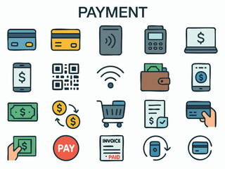 Dollar line editable icon set. Containing money, payment, currency, dollar, price, bank, earning, and more. Editable stroke. Vector illustration
