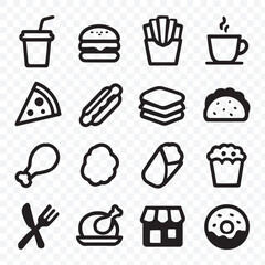 Fast food and Delicious: Iconic Food Delights