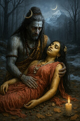 Shiva and Sati