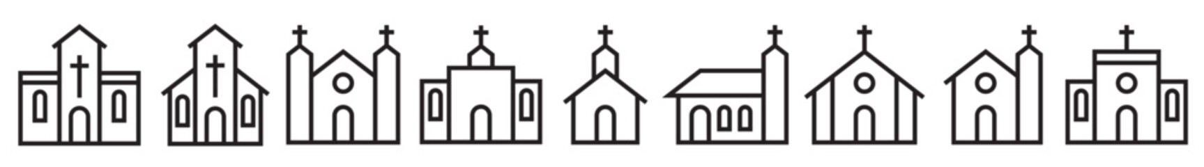  church and abbey icon