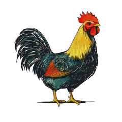 Fototapeta premium badge emblem for The Bantam