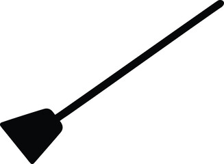 scraper clean silhouette vector