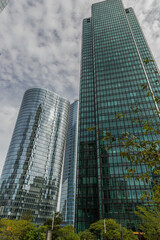 skyscrapers in downtown chicago