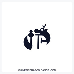 Chinese Dragon Dance Icon