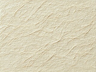 Crumpled Japanese washi paper background. Natural handmade craft paper texture. generated by AI