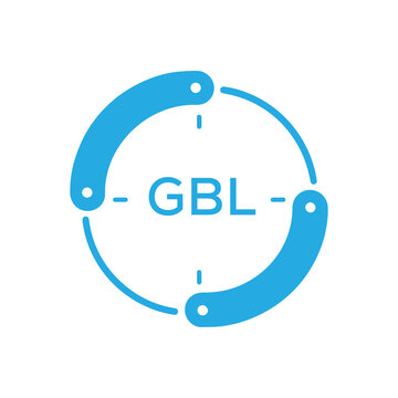 GBL Modern Company logo. GBL Circular Technology Logo design for entrepreneur and business. GBL best icon Digital Branding.

