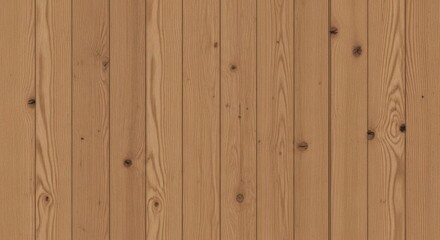 Fototapeta premium A seamless pattern of vertical wooden planks with a light brown hue