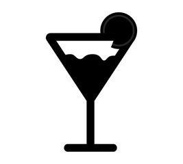 Martini Glass Symbol