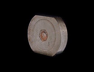 magnet isolated on black background