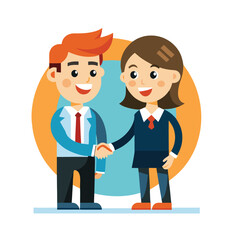 design logo vector cartoon illustration  icon mascot team worker