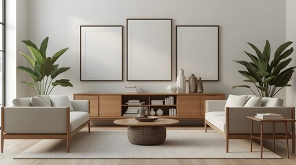 Modern Minimalist Living Room Interior Design