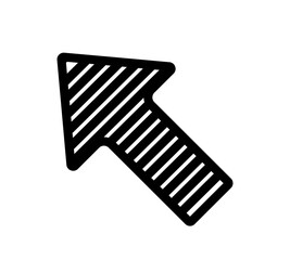 Diagonal Arrow Symbol