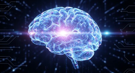 Brain, Technology, and Neural Network.