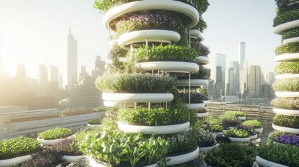 Urban vertical farms