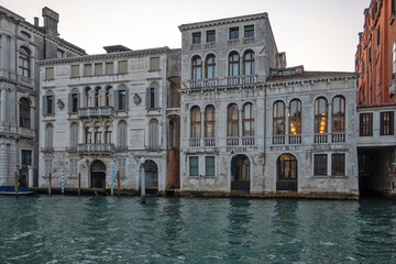 Naklejka premium The Old Town of city of Venice, Italy