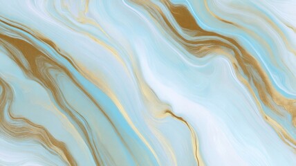 Obraz premium Elegant blue and gold marble texture. Artificial intelligence image
