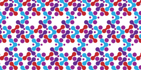 Abstract beautiful colorful dots and meatball wallpaper. vector pattern structure technology flower element floral textile cloth fabric decorative creative background.	