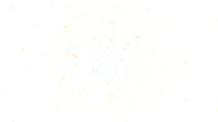 Galaxy overlay with bright shining stars on transparent background
