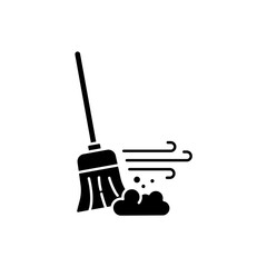 Icon a cleaning, isolated against a clean background.