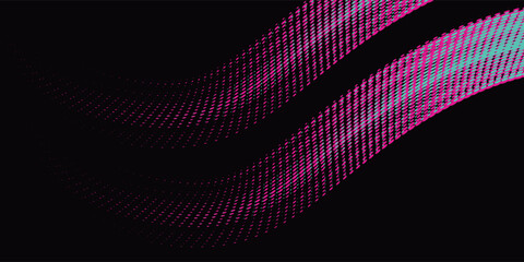 Car sticker wrap banner abstract sporty lines pink blue greenish grunge color combination brush storm thunder pattern racing motorsport,Eps 10, vector illustration.