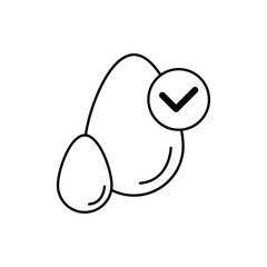 Icon a clean water, isolated against a clean background.