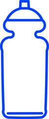 BottleVector linear icon illustration.