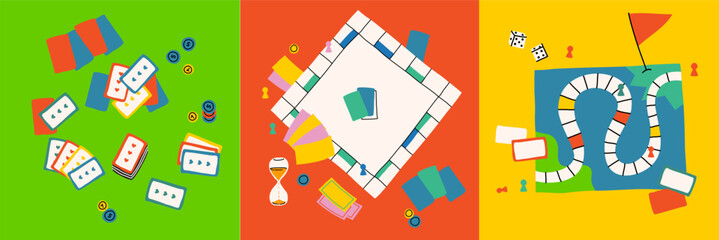 Creative leisure activities bring people together for fun and strategy. Artisan tools like dice, checkers, and chess pieces inspire a fun-filled game night