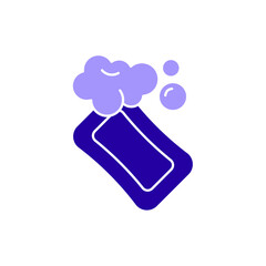 Icon a soap, isolated against a clean background.