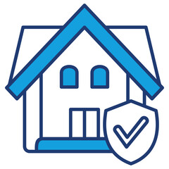 Insurance Blue Icon