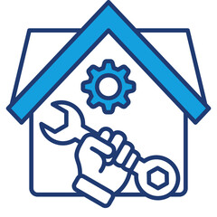Repair Blue Icon