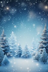 festive winter christmas background