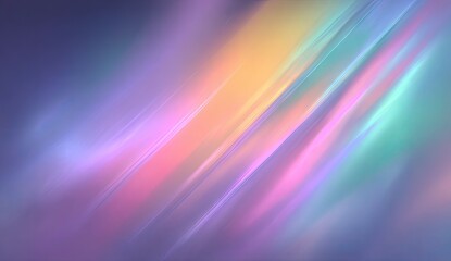 Obraz premium Pastel Light Streaks