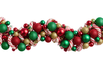 Festive Christmas garland (2)