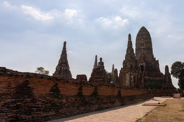 wat phra si sanphet ayutthaya thailand