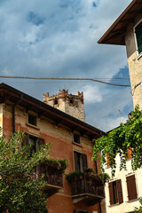 Malcesine - Włochy architektura 