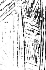 Abstract grunge black and white distressed texture scratchy overlay background