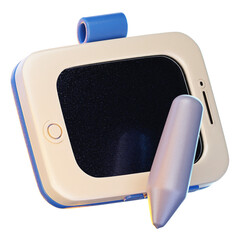 tablet 3d render icon, Technology and Computer illustration