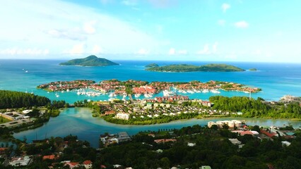 Fototapeta premium view of the sea from the sea