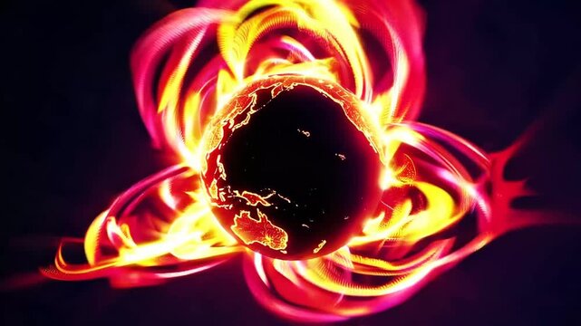Non-representational solar flare outburst and celestial sphere ry