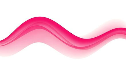 Abstract Pink Wavy Lines Background.