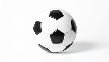 soccer ball isolated on white