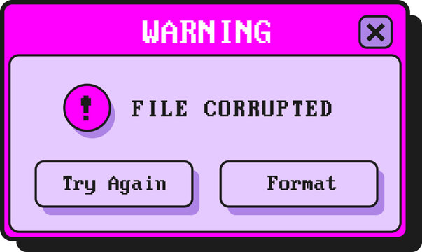 Corrupted File Window