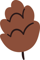 Hand Drawn Pine Cone