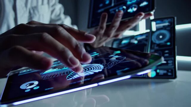 Financial Backer Interacts with Artificial Intelligence Systems Across Several Gadgets to Conduct Thorough Information Examination Demonstrating the Cooperative Dynamic Between AI and Human Knowledge