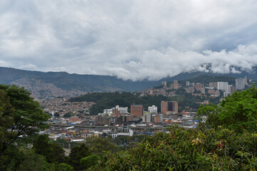 Obraz premium medellin city