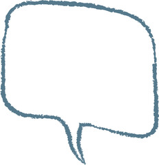 Rough Speech Bubble Outline