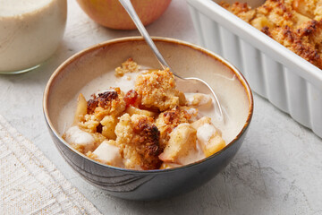 Apple crumble