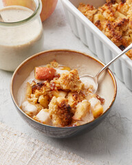 Apple crumble