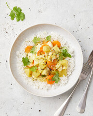 Indian vegetable curry